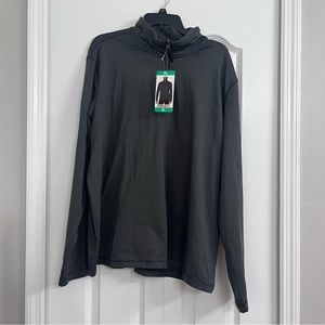 NWT 32 Degrees mens 1/4 zip performance pullover black XL